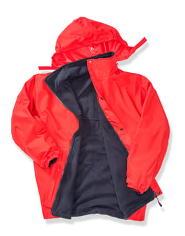 picture of Result Reversible Storm Stuff Fleece Jacket - BT-R160X-RED/NAVY