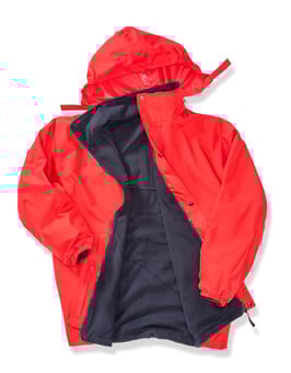 Picture of Result Reversible Storm Stuff Fleece Jacket - BT-R160X-RED/NAVY