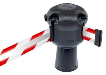 picture of Skipper Retractable Unit - Reflective Night Tape - Silver with Red/White Chevron - [SK-SKIPPER01-SRWR]