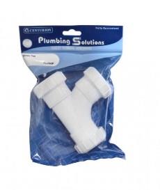 Picture of 40mm Plastic Compression Swept Tee - CTRN-CI-PA296P