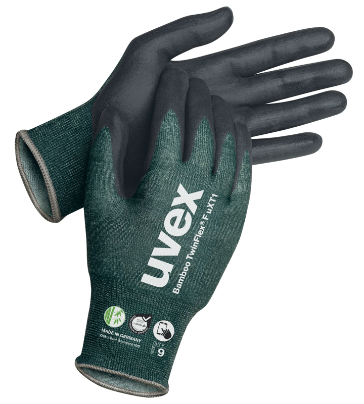 Uvex Bamboo TwinFlex F uXT1 High Cut Protection Glove - Pair - TU-60095 - (LP)
