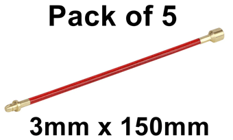 picture of Gripps Gripplock Cable - 3mm x 150mm - Pack of 5 - [GPS-H01041-5]