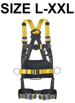 picture of Kratos 4 Points Full Body Harness with Work Positioning Belt - Size L-XXL - [KR-FA1021401]