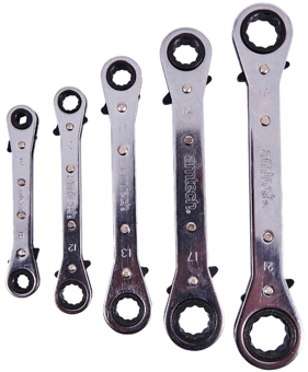 picture of Amtech 5 Piece Ring Ratchet Spanner Set - [DK-K1500]