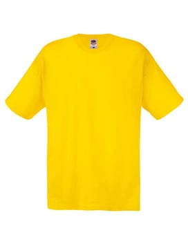 picture of Fruit Of The Loom Men's Yellow Original T-Shirt - BT-61082-YEL