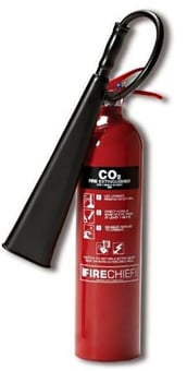 picture of Firechief 5kg CO2 Fire Extinguisher - B Fires - [HS-FXC5] - (LP)