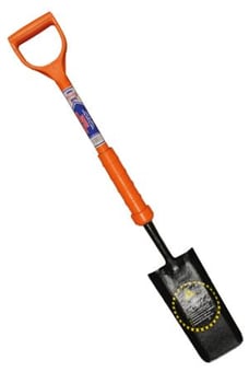 Picture of Cable Laying Shovel F/ST Insulated Shaft YD - Black Mouth - [TB-FAIINSCABLE]