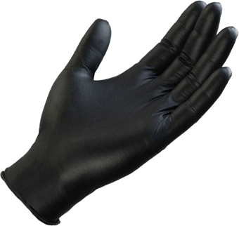 picture of McAlpine Biodegradable Super Strength Nitrile Gloves - 100 Pack - MLP-GL-M