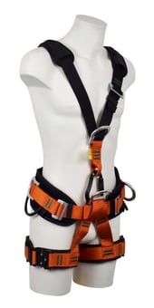 picture of Aresta Multi Plus 6 Comfort Abseil Harness - EEZE-KLICK Buckles - [XE-AR+01160]