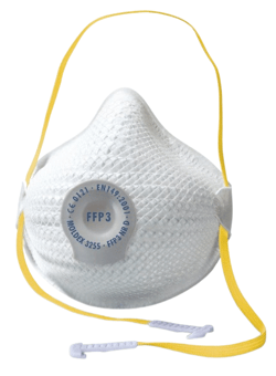 Picture of Moldex 3255 Air R FFP3 With Ventex Valve Masks - Size S/M - Pack of 10 - [MO-325501]