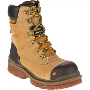 Picture of Caterpillar Premier Honey Safety S3 SRC - Boot With Side Zip - BR-7063