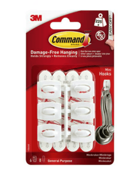 Picture of 3M Command Mini Hooks - [3M-17006]