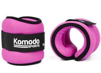 Picture of Komodo Neoprene Ankle Weights - Pink - Pair - [TKB-NEO-ANK-3KG-PNK]