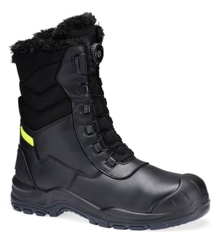 picture of Portwest FD05 - Steel Leather Winter High Boot - S3L SC HRO CI SR - Black - PW-FD05BKR