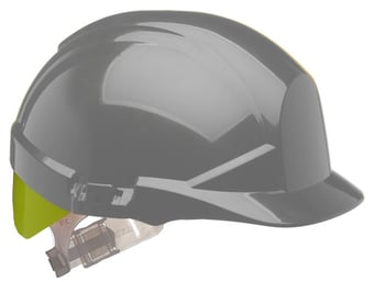 picture of Centurion Reflex With Bright Yellow Slip Ratchet Grey Safety Helmet - Vented - [CE-S12EHVYA]