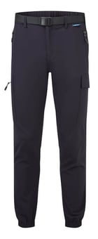 Picture of Portwest L712 - Stretch Lightweight Cuffed Trousers - Navy - Regular Leg - PW-L712NVR