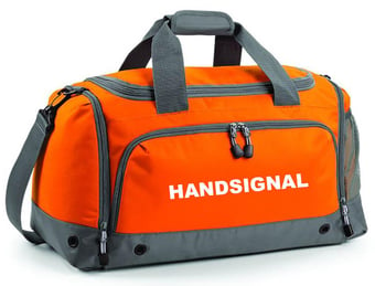 picture of Rail Track Hand Signalman Kit - With Exclusive Collapsible Poles - In Handy Marked Orange Bag - [UP-K044/150081-ORWK]