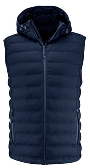 picture of James Harvest Woodlake Heights Padded Vest - Navy - BT-HAR2111043-H600