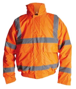 Picture of Proforce Orange Class 3 Hi Viz Bomber Jacket - BR-HV11OR