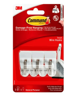 Picture of 3M Command Small Wire Hooks - [3M-17067]