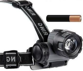 Picture of Top Spec Mechanics Headlight Torch - Includes 3x AAA Batteries - 50 Lumens Light Output - [RA-RT5174]