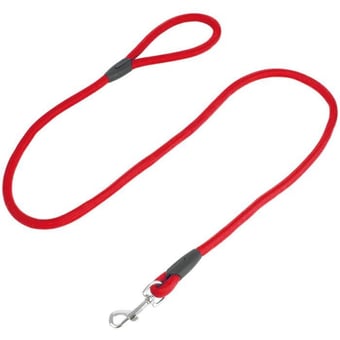 picture of Proudpet Dog Rope Lead with Collar Hook - 1.5m Red - [TKB-DGL-EE-1.5M-RED]