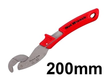 picture of 200mm Power Grip Hexagon Nut Wrench - For 10mm - 19mm Nuts - [OT-01-150] - (DISC-W)