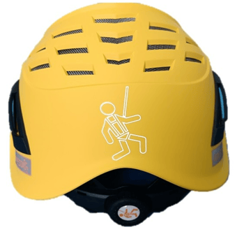 picture of ARESTA Plus Multi Impact Safety Helmet Vented Yellow - [XE-AR-04061-YEL]