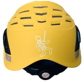 picture of ARESTA Plus Multi Impact Safety Helmet Vented Yellow - [XE-AR-04061-YEL] - (DISC-R)