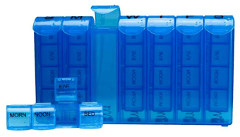 picture of Lifemax Weekly Four Dose Pill Organiser - [LM-1521]