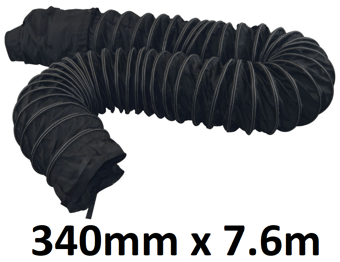 picture of Master Nylon Ducting Hose 340mm x 7.6m - [HC-4515.367]