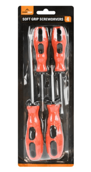 picture of Handy Home Soft Grip Screwdrivers 4 Pack - [OTL-321650] - (DISC-R)