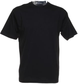 Picture of Kustom Kit Men's Hunky Superior T-Shirt - Black - [BT-KK500-BLK]
