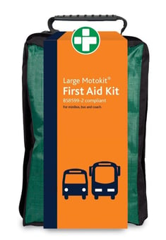 picture of Small First Aid Motokit - In Green Helsinki Bag - BS8599-2 Compliant - [RL-3013]