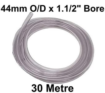 picture of Un-Reinforced PVC Hose - 44mm O/D x 30m - [HP-CP38/44]