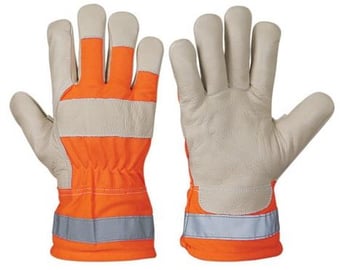 picture of Supreme TTF HI Viz Thermal Rigger Gloves - Orange - EN 388 - HT-HI-VIZ-RIG-O
