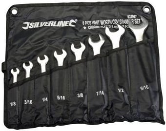 Picture of 8 Piece Whitworth Spanner Set - [SI-633967]