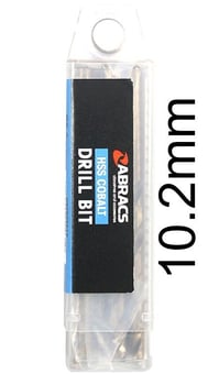 picture of Abracs HSS Cobalt Drill Bit 10.2mm - Pack of 5 - [ABR-DBCB10205]