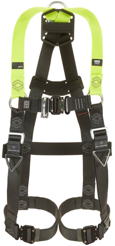 Miller H500 Safety Harness IS4 QB 2D Size 2 - [HW-1036110] - (LP)