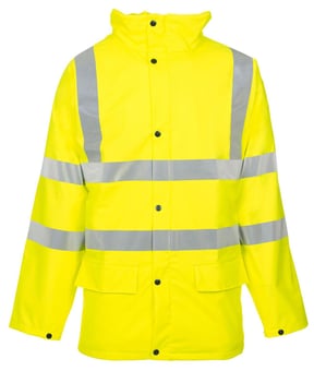 picture of Hi Vis Yellow Storm-Flex PU Parka Jacket - Breathable - ST-37741
