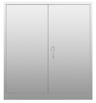 picture of BiGDUG Stainless Steel Cupboard - 1020h x 915w x 457d mm - 2 Shelves - [BDU-BSS109] - (LP)