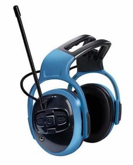 picture of MSA - Left/RIGHT FM Pro Ear Muffs - Built-in FM Radio - [MS-10108381]