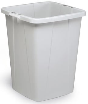 Picture of Durable - DURABIN 90 L Waste Bin - Grey - 610 x 520 x 490 mm - [DL-1800474050]