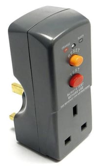 Picture of Elite 240 Volt RDC Protection Safety Point Adaptor - [HC-RCDA]