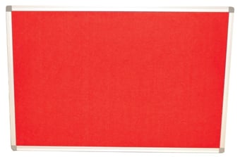 Picture of Spectrum Pinboard Red 1200 x 900mm - SCXO-CI-14100