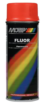 picture of Motip Fluorescent Red-Orange Acrylic Paint - 400ml - [SAX-M04020]