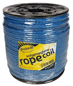 picture of ProSolve Draw Cord Rope - 6mm x 200m - Plastic Reel - [PV-RPB6/200PR]