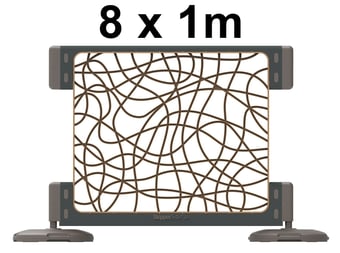 picture of Skipper S4 Life Barrier - 8 x 1m - Includes 9 x Feet - [SK-S4LIFE-08] - (LP)