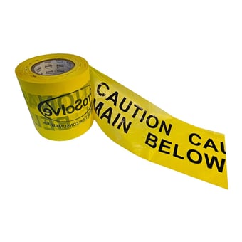 Picture of Prosolve Underground Warning Tape - Gas Main Yellow - [PV-GAST]