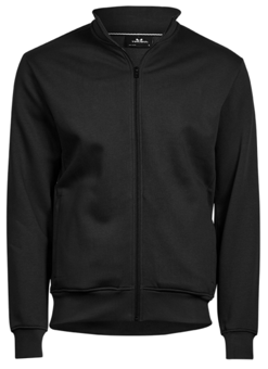 Picture of Tee Jays Men's Full Zip Cardigan - Black - BT-TJ5440-BLK